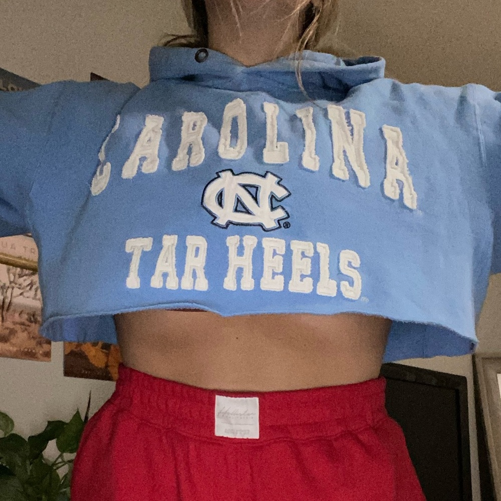 cropped vintage hoodie
